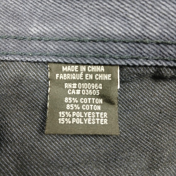 Akademiks Jeans Men's 46x34 Blue Denim Relaxed Fit Streetwear - Picture 9 of 11